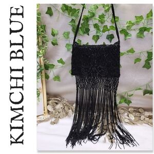 NWOT Kimchi Blue Beaded Crossbody Bag
